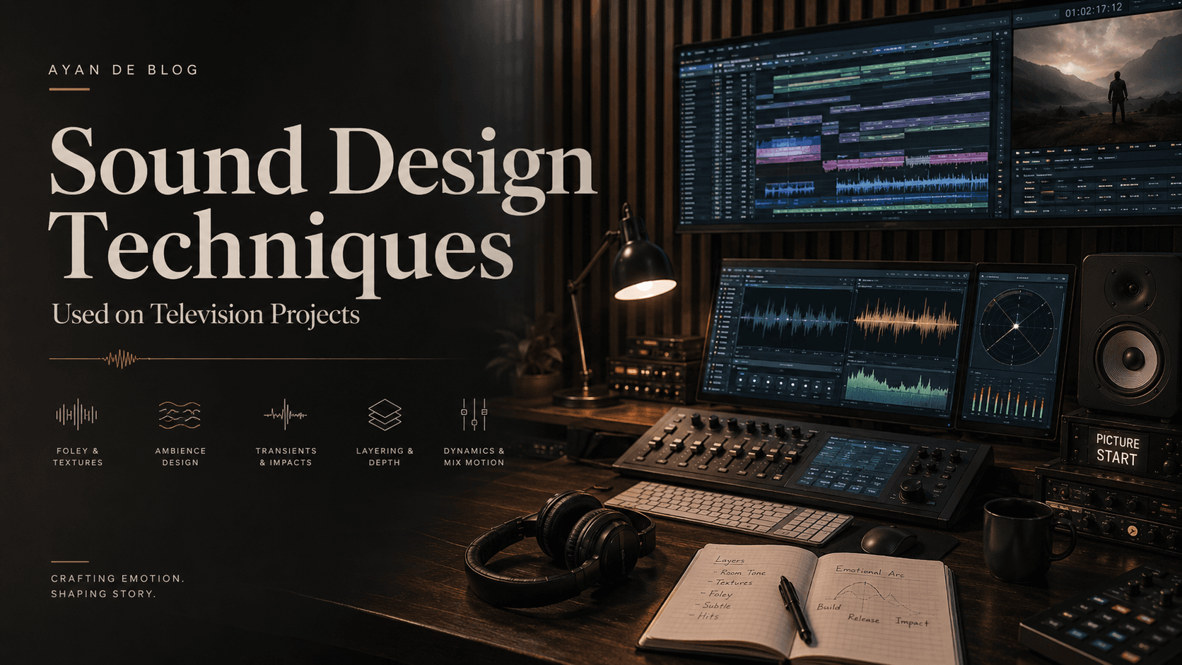Sound-Design Techniques I Have Used on Popular Television Projects